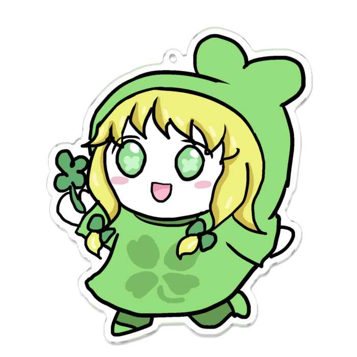 アクリルキーホルダー - 100 x 100 (mm)