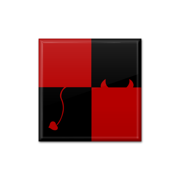 缶バッジ - 四角形40mm