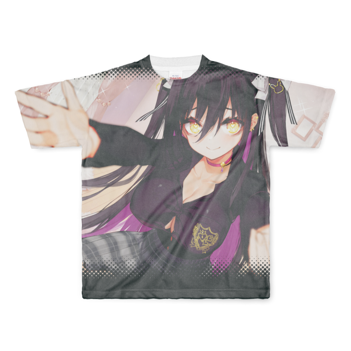 フルグラフィックTシャツ - L - 正面印刷のみ