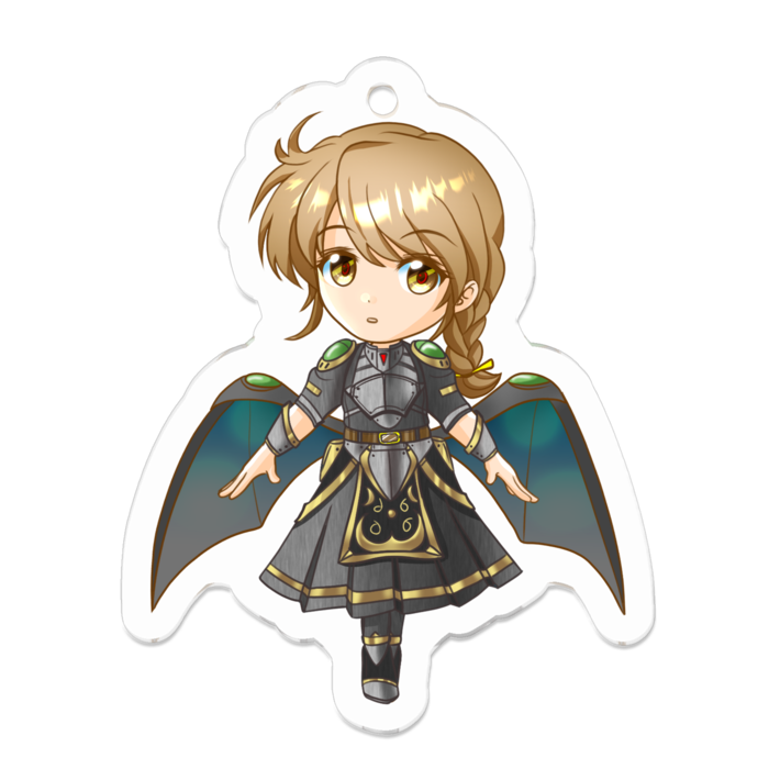 アクリルキーホルダー - 50 x 50 (mm)