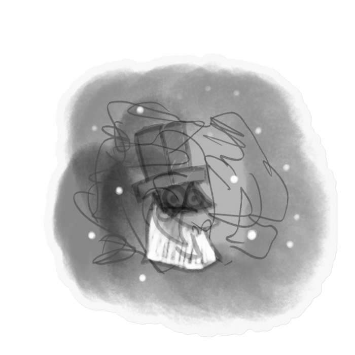 ステッカー - 100 x 100 (mm)