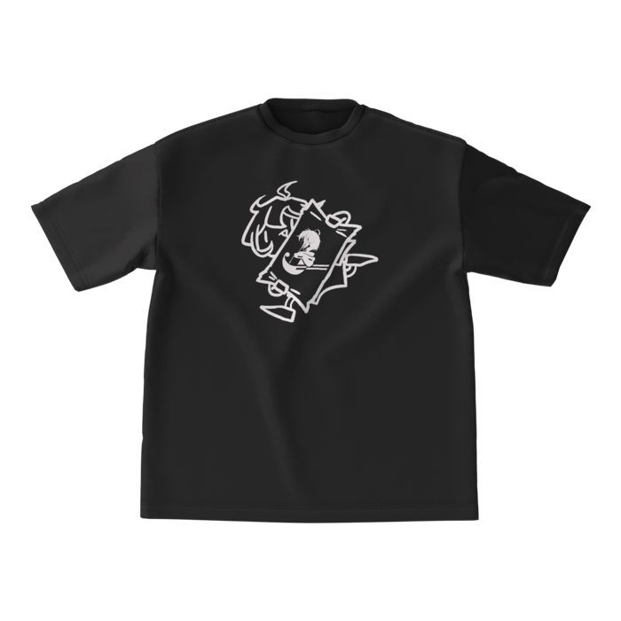 ビッグシルエットTシャツ - M - 正面