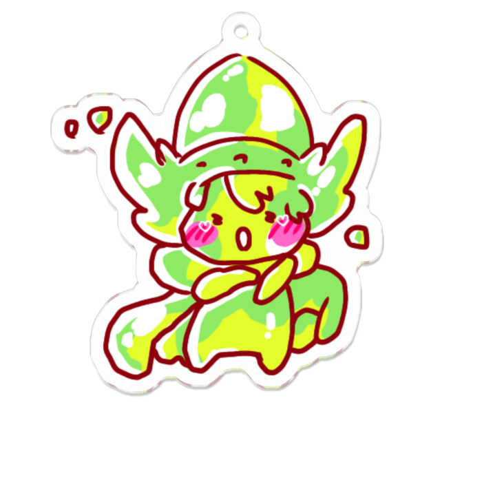 アクリルキーホルダー - 70 x 70 (mm)