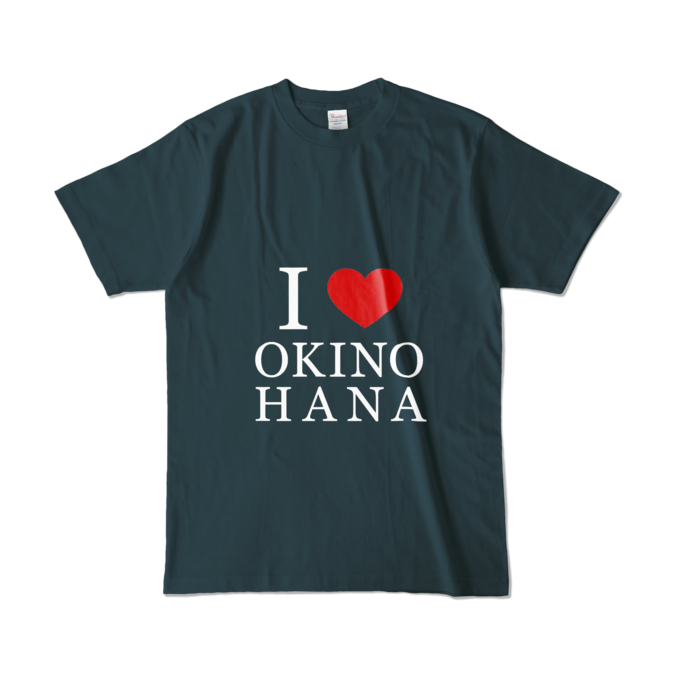 カラーTシャツ - L - デニム (濃色)(1)