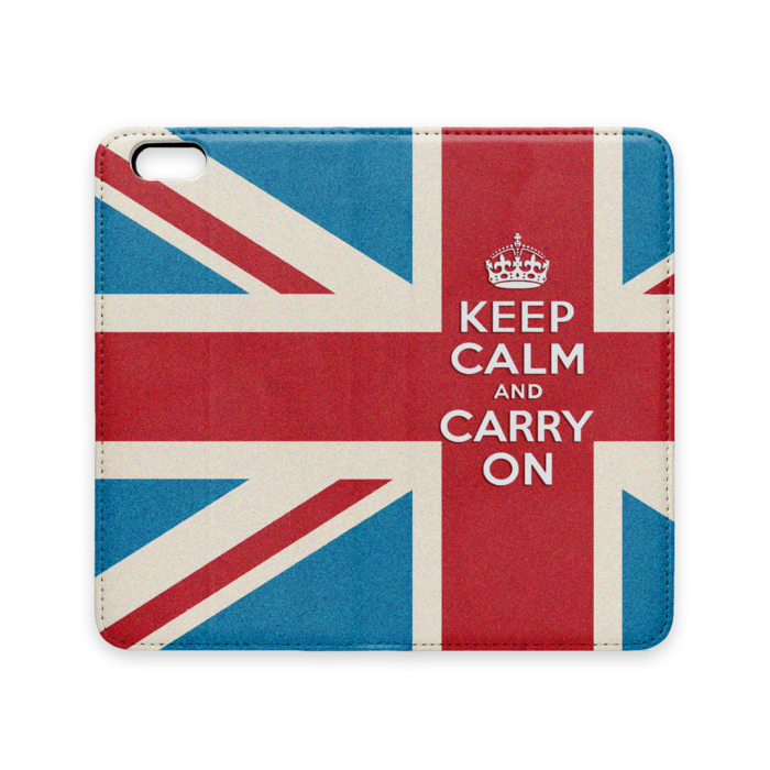 手帳型iPhoneケース（ベルトなし） - iPhone 6 Plus / 6s Plus - ストラップ穴 なし