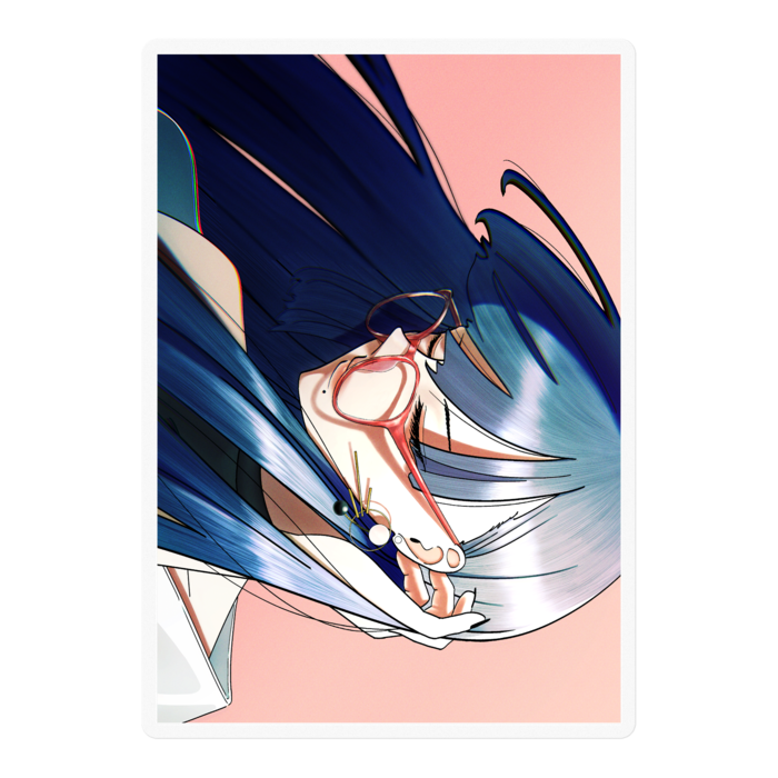 ステッカー - 100 x 100 (mm)