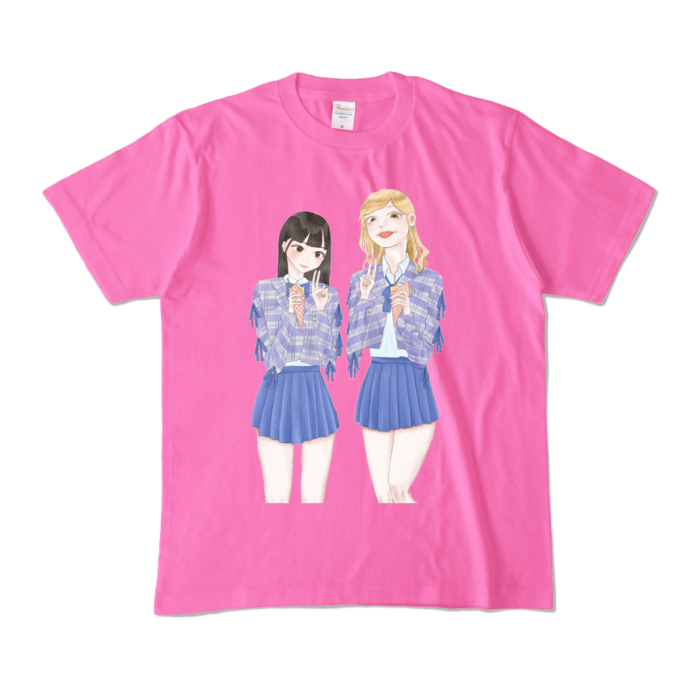 カラーTシャツ - M - ピンク (濃色)
