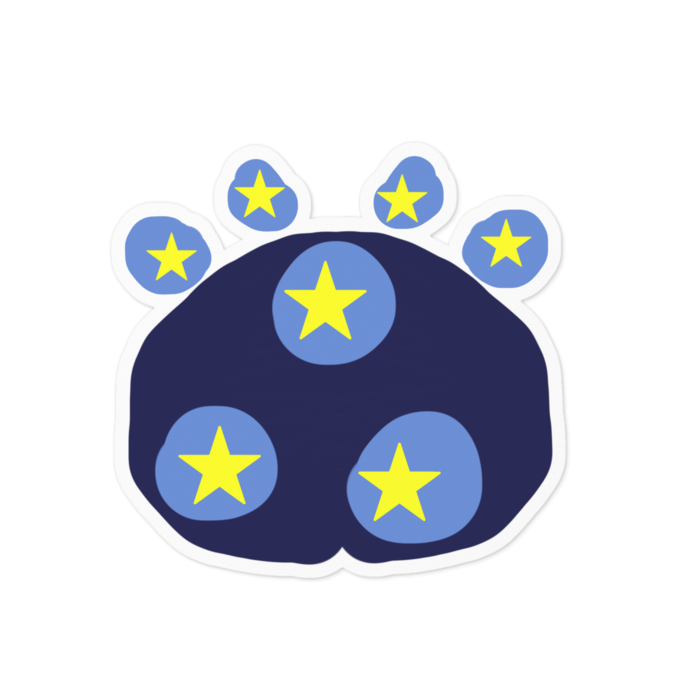 ステッカー - 100 x 100 (mm)(1)