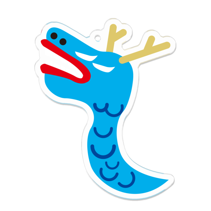 アクリルキーホルダー - 70 x 70 (mm)