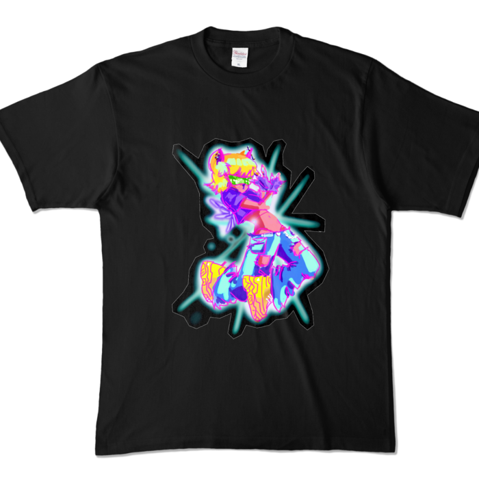 カラーTシャツ - XL - ブラック (濃色)