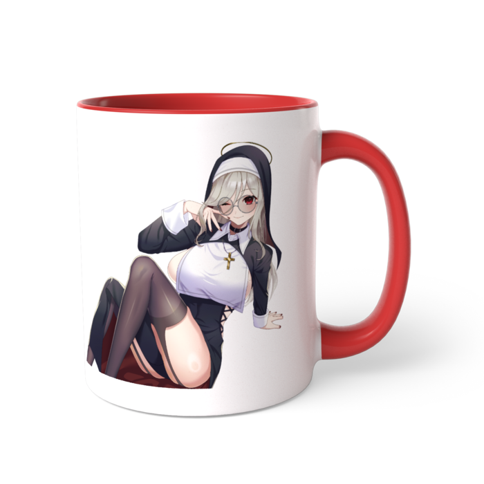 ツートンカラーマグカップ - 直径 8.2cm / 高さ 9.5cm(1)