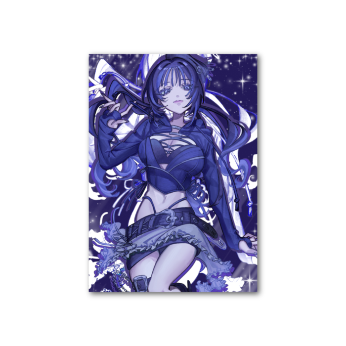 フォト風カード - 縦 - 片面