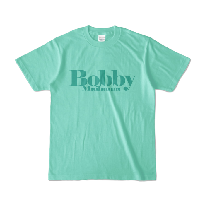 BobbyのカラーTシャツ - S - アイスグリーン (淡色)