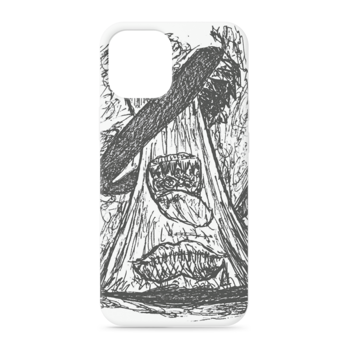 iPhoneケース - iPhone12 ProMax - 正面印刷のみ - WHITE