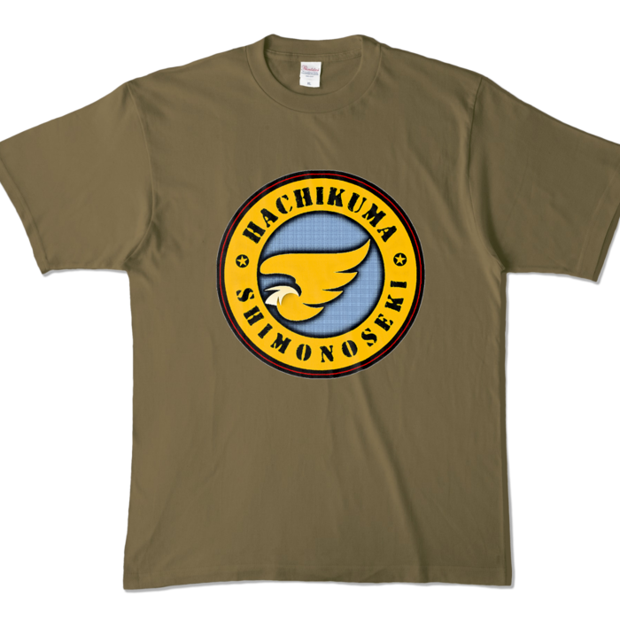 カラーTシャツ - XL - オリーブ (濃色)