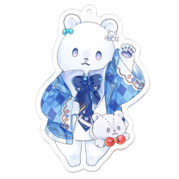 アクリルキーホルダー - 70 x 70 (mm)