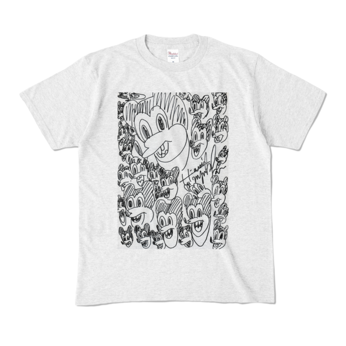 カラーTシャツ - M - アッシュ (淡色)