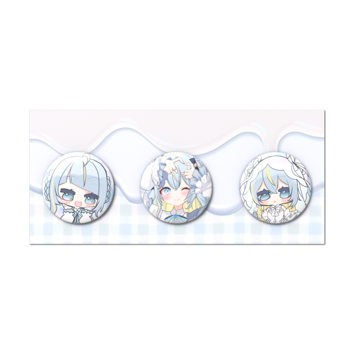 缶バッジセット - 3個セット