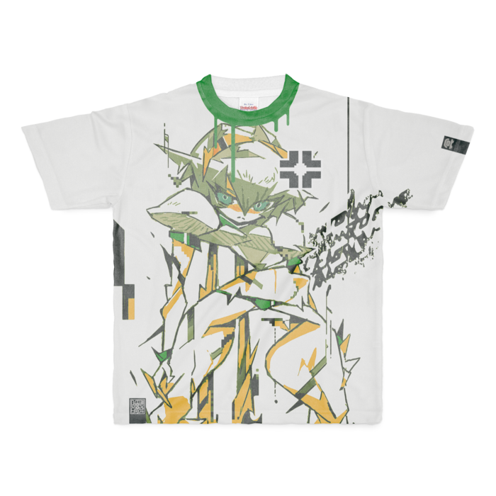 フルグラフィックTシャツ - M - 正面印刷のみ