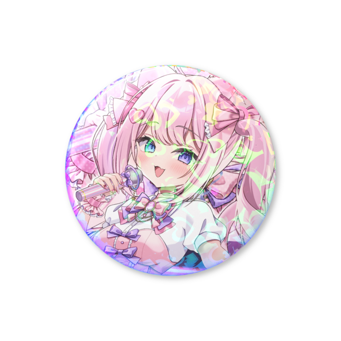 ホログラム缶バッジ - 44mm