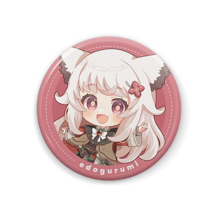 缶バッジ (𖠶ᗜ𖠶) - 44mm