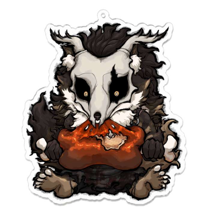 アクリルキーホルダー（コーティング） - 100 x 100 (mm)