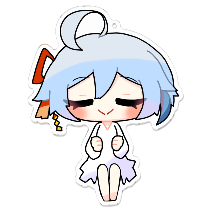 アクリルキーホルダー - 100 x 100 (mm)