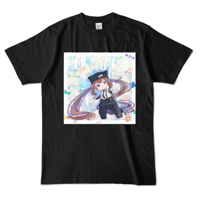 カラーTシャツ - L - ブラック (濃色)