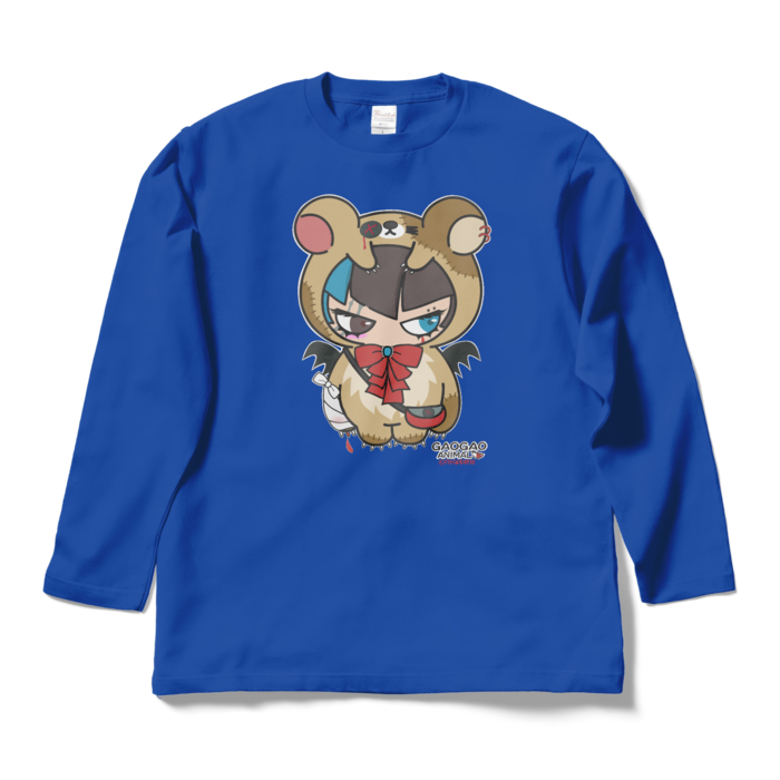 ロングスリーブTシャツ - L - ロイヤルブルー