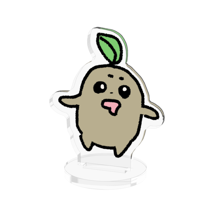 あられのぺっとアクリルフィギュア - 50x50mm