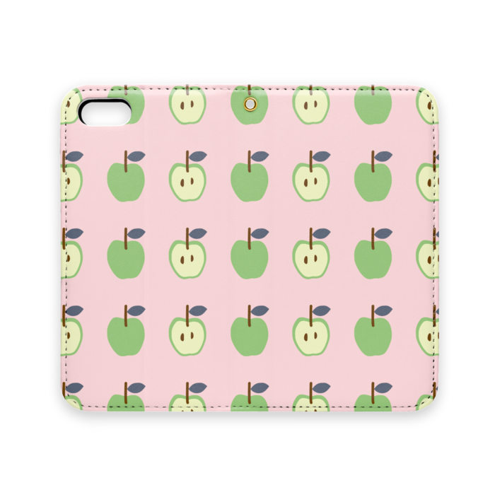 手帳型iPhoneケース（ベルトなし） - iPhone 5 / 5s / SE(第1世代) - ストラップ穴 あり