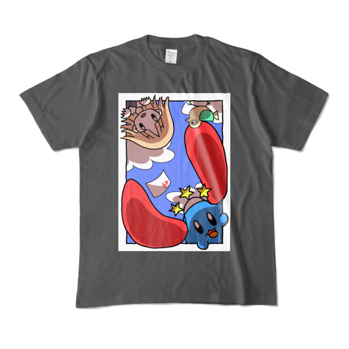 カラーTシャツ - M - チャコール (濃色)