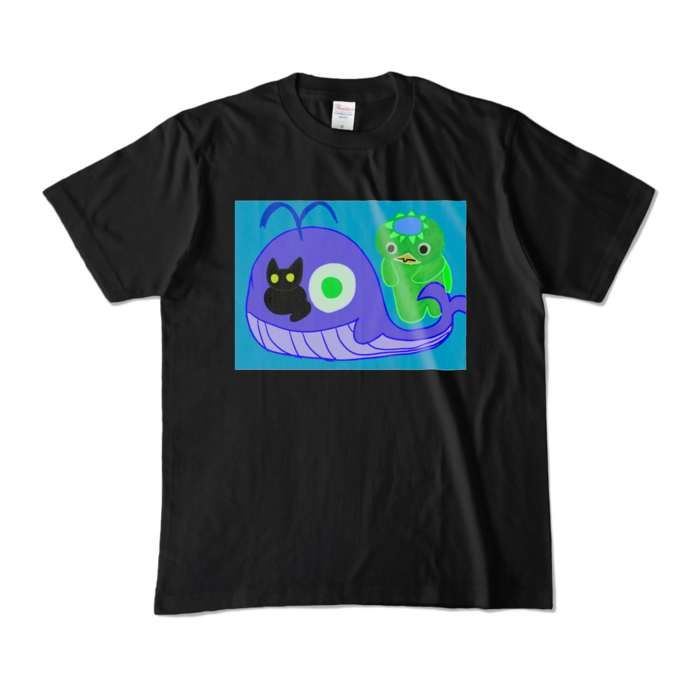 カラーTシャツ - M - ブラック (濃色)