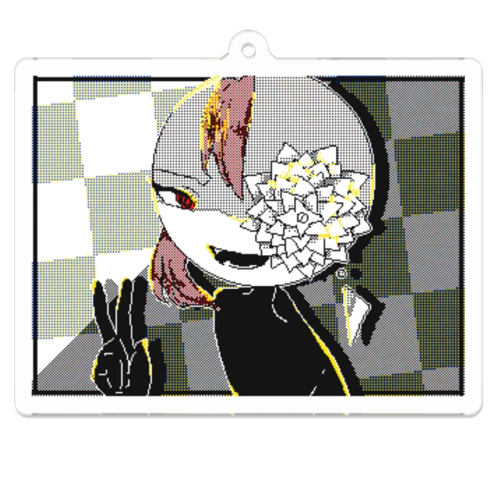 アクリルキーホルダー - 70 x 70 (mm)