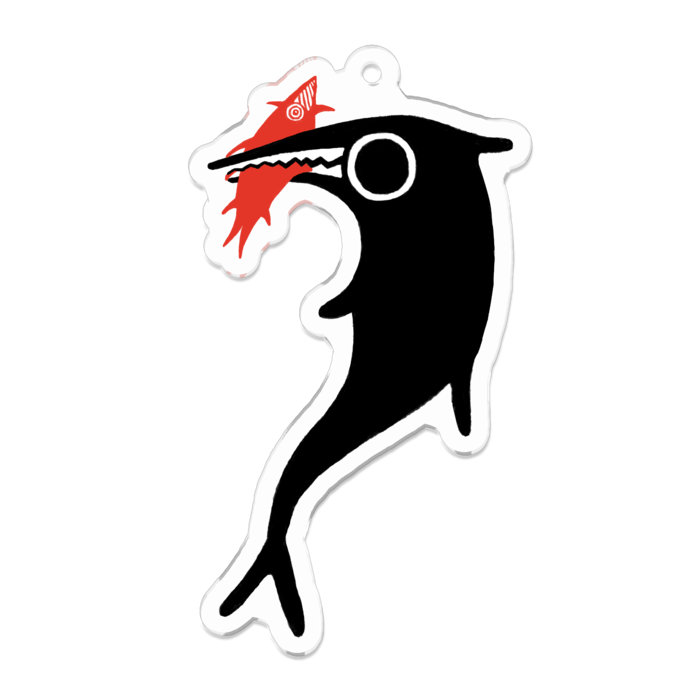 アクリルキーホルダー（コーティング） - 70 x 70 (mm)