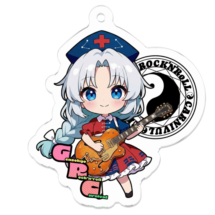 アクリルキーホルダー - 50 x 50 (mm)