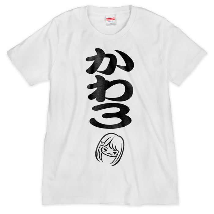 白Tシャツ（シルクスクリーン印刷） - S - 1色