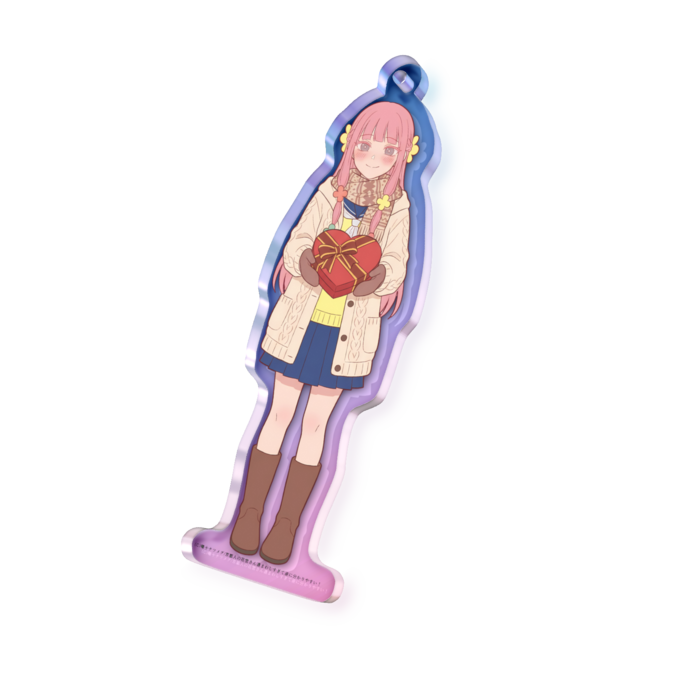 オーロラアクリルキーホルダー - 70 × 70mm