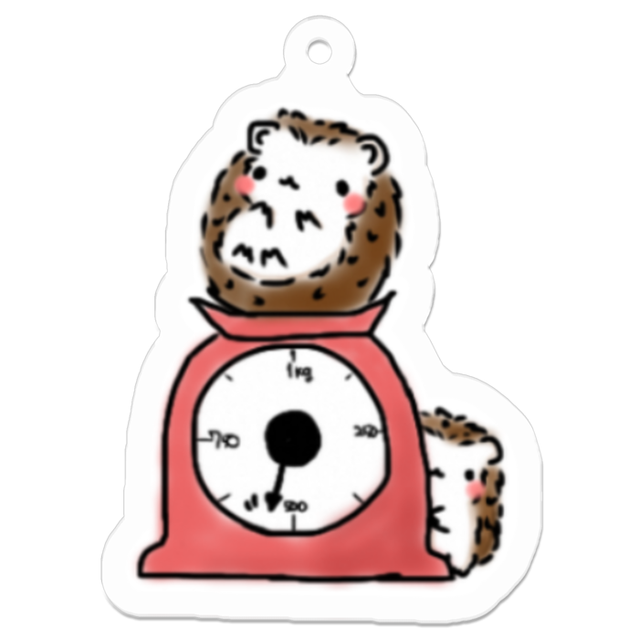 アクリルキーホルダー - 50 x 50 (mm)