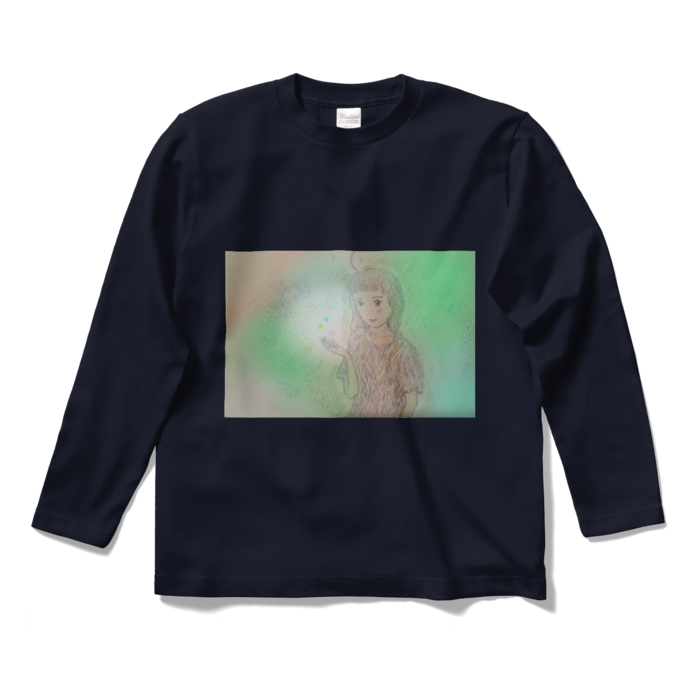 ロングスリーブTシャツ - S - ネイビー