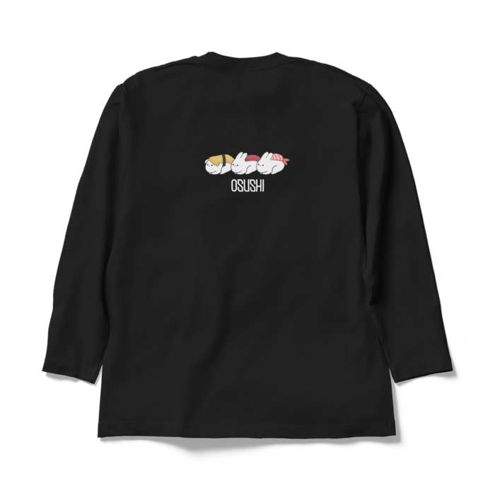 ロングスリーブTシャツ - XL - ブラック