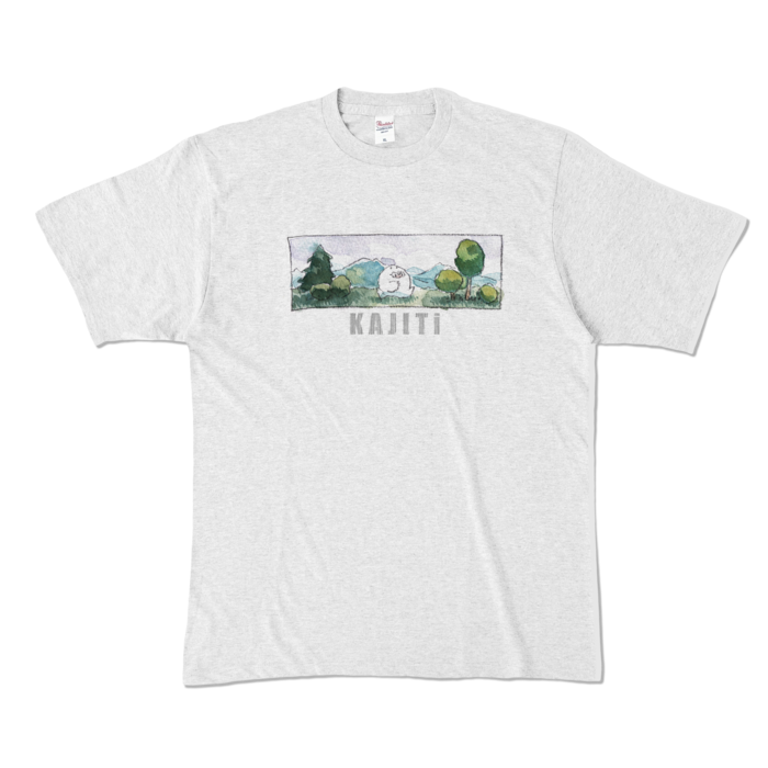カラーTシャツ - XL - アッシュ (淡色)