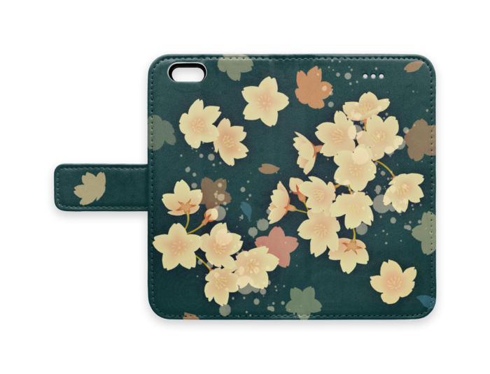 手帳型iPhoneケース - iPhone6 - ストラップ穴 なし