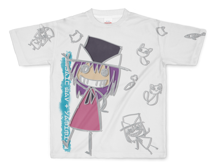 フルグラフィックTシャツ - L - 正面印刷のみ