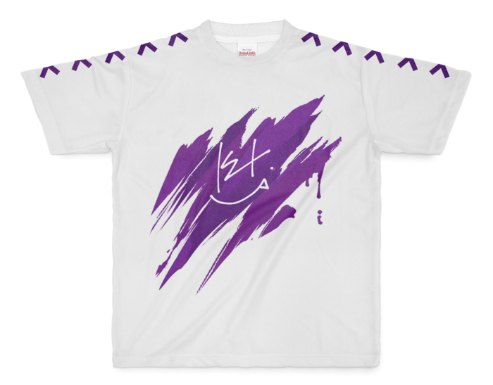 フルグラフィックTシャツ - M - 紫