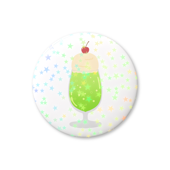 ホログラム缶バッジ - 32mm