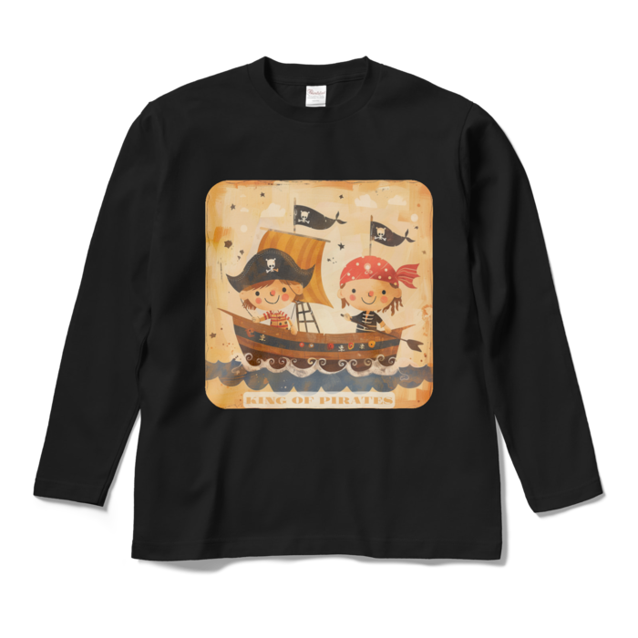 ロングスリーブTシャツ - M - ブラック