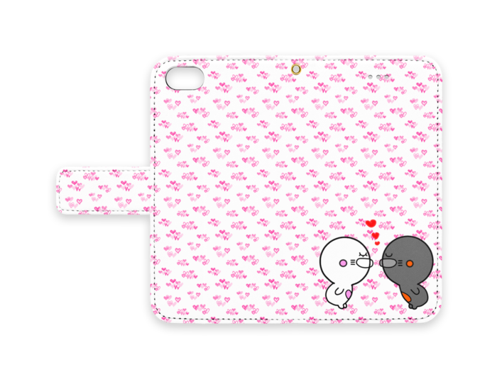手帳型iPhoneケース - iPhone7 - ストラップ穴 あり