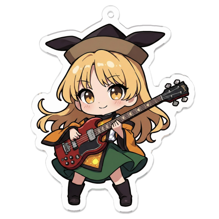 アクリルキーホルダー - 70 x 70 (mm)(キャラのみ)