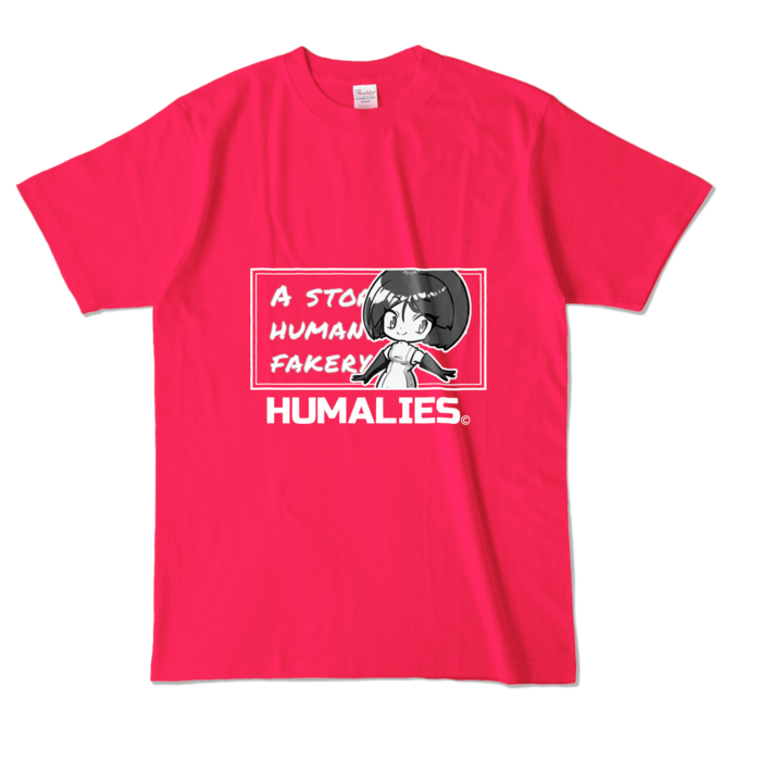 カラーTシャツ - L - ホットピンク (濃色)